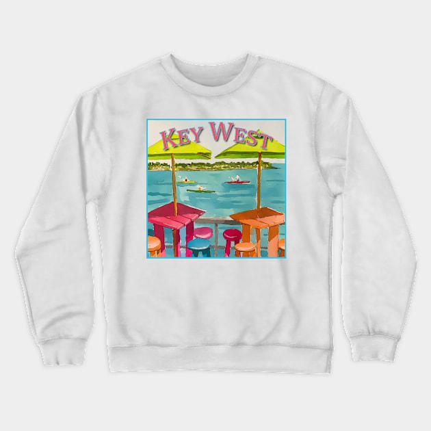 Key West Vibes! Crewneck Sweatshirt by WelshDesigns